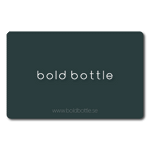 Presentkort Bold Bottle